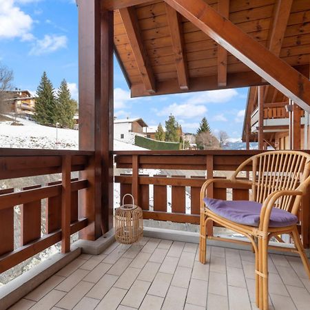 Charmant Studio Renove Situe Dans Les Bains D'Ovronnaz, Immeuble Les Sources Экстерьер фото