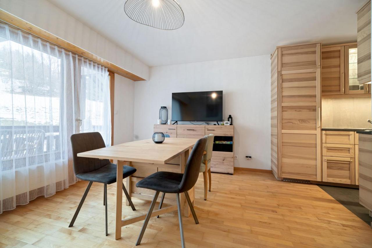 Charmant Studio Renove Situe Dans Les Bains D'Ovronnaz, Immeuble Les Sources Экстерьер фото