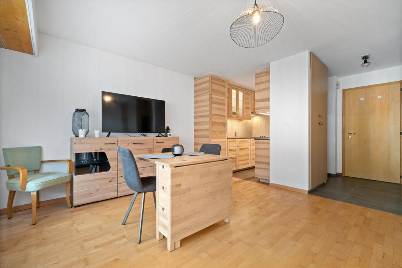 Charmant Studio Renove Situe Dans Les Bains D'Ovronnaz, Immeuble Les Sources Экстерьер фото