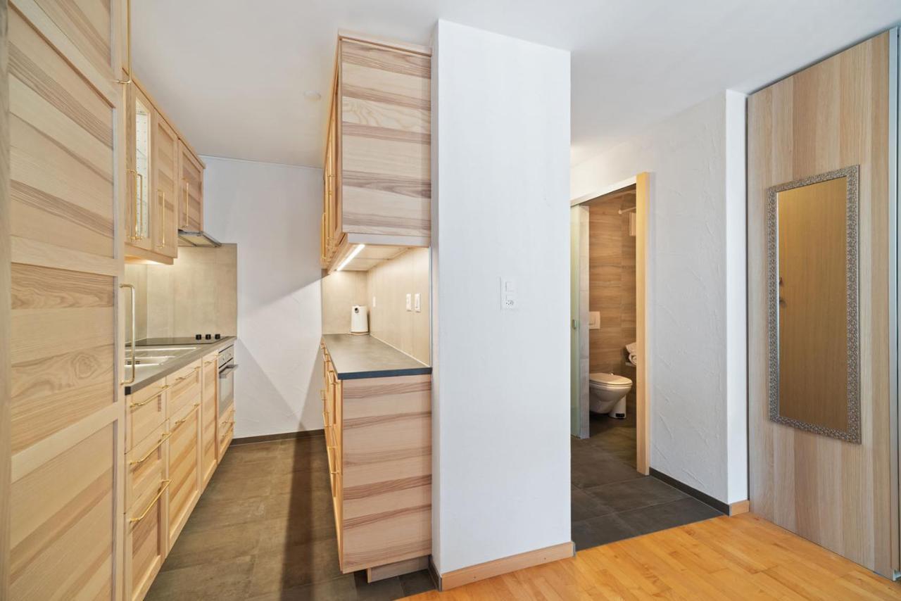 Charmant Studio Renove Situe Dans Les Bains D'Ovronnaz, Immeuble Les Sources Экстерьер фото